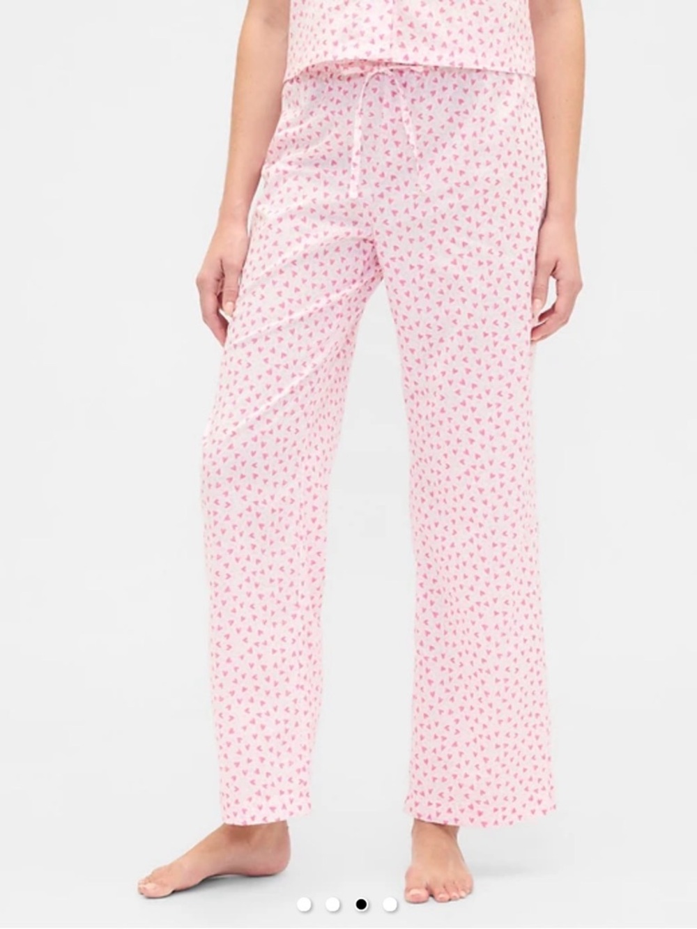 GAP Print Poplin Pink Two-Piece Pajama Set - Picture 3 of 12